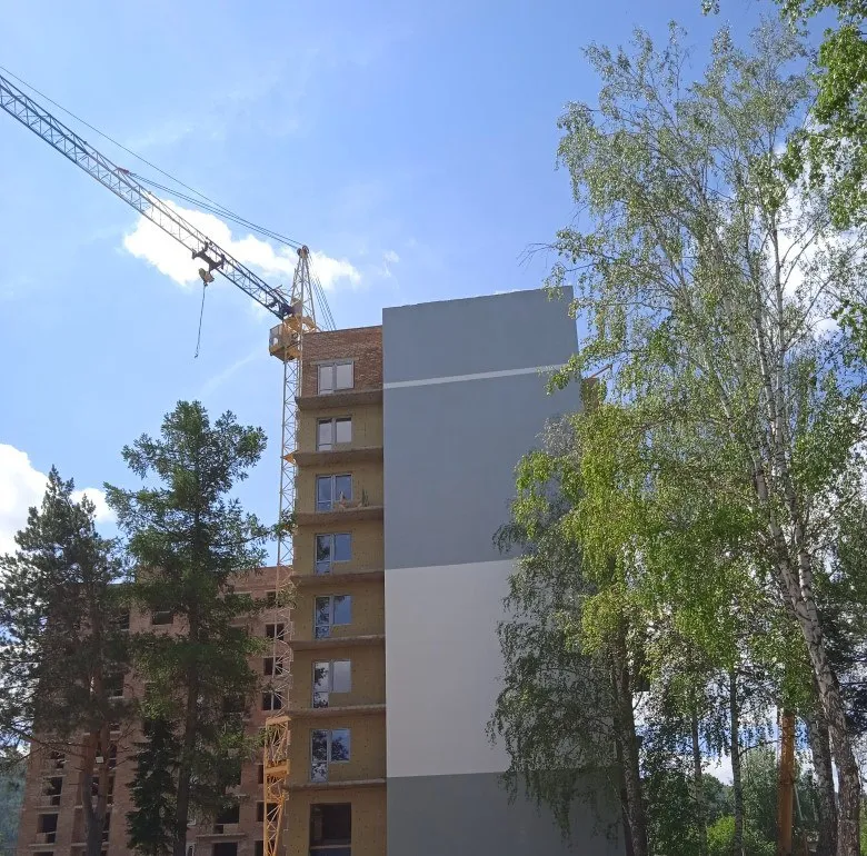 В Красноярском крае с начала 2023 года построили 888 тысяч кв. метров жилья