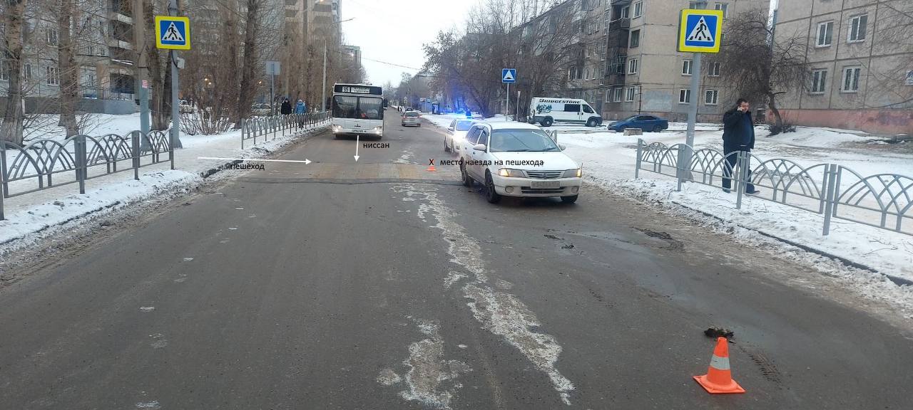 В Красноярске на улице Львовской сбили 8-летнего мальчика