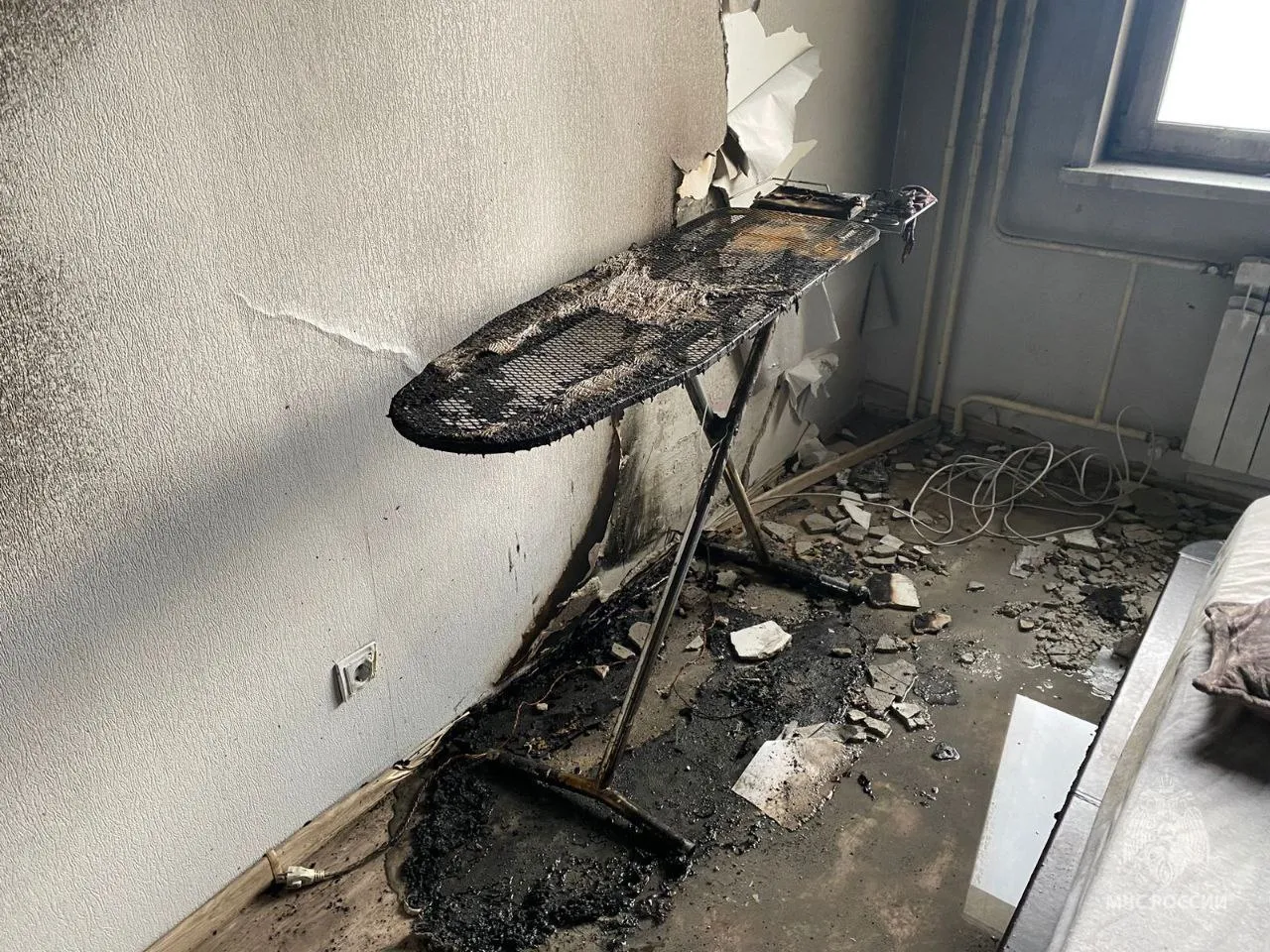 В Советском районе Красноярска 10-летняя девочка чуть не пострадала в пожаре