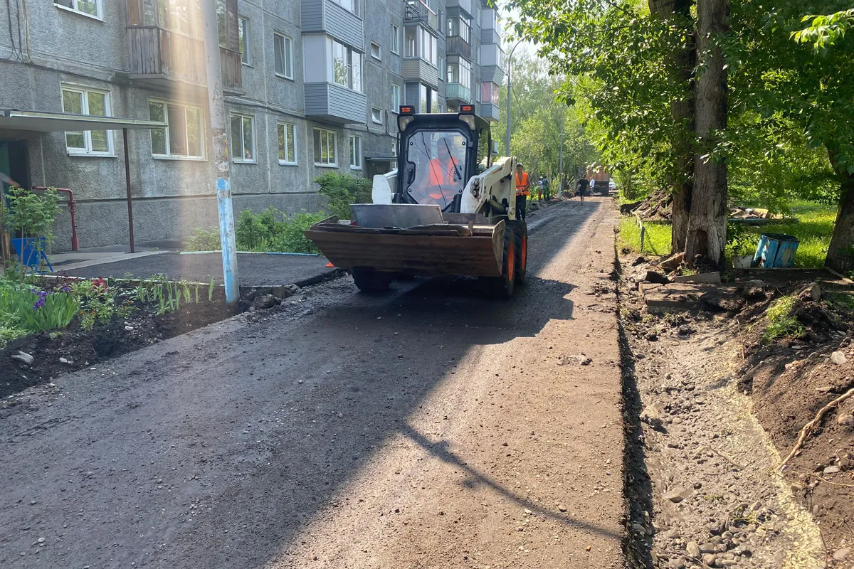 Еще три междворовых проезда отремонтируют в Советском районе Красноярска