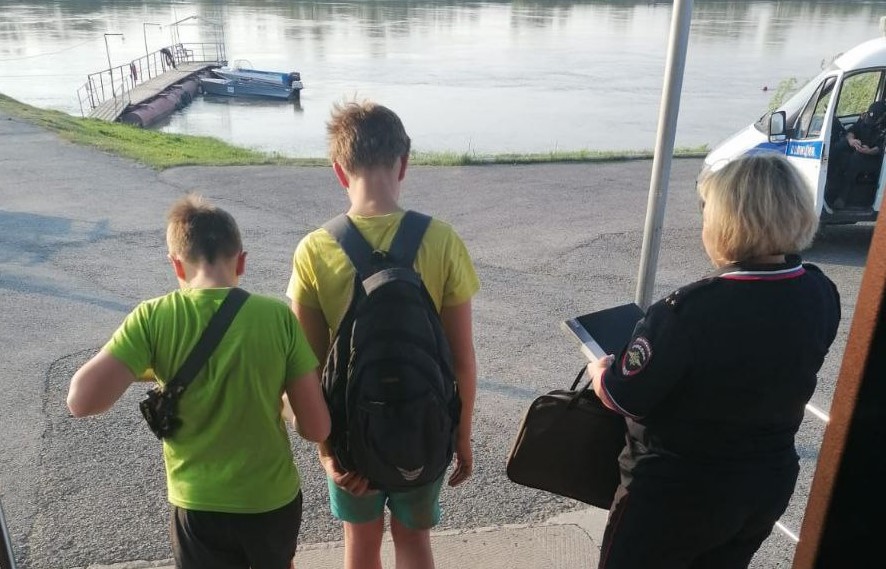 Под Ачинском на реке Чулым чуть не утонул 13-летний школьник
