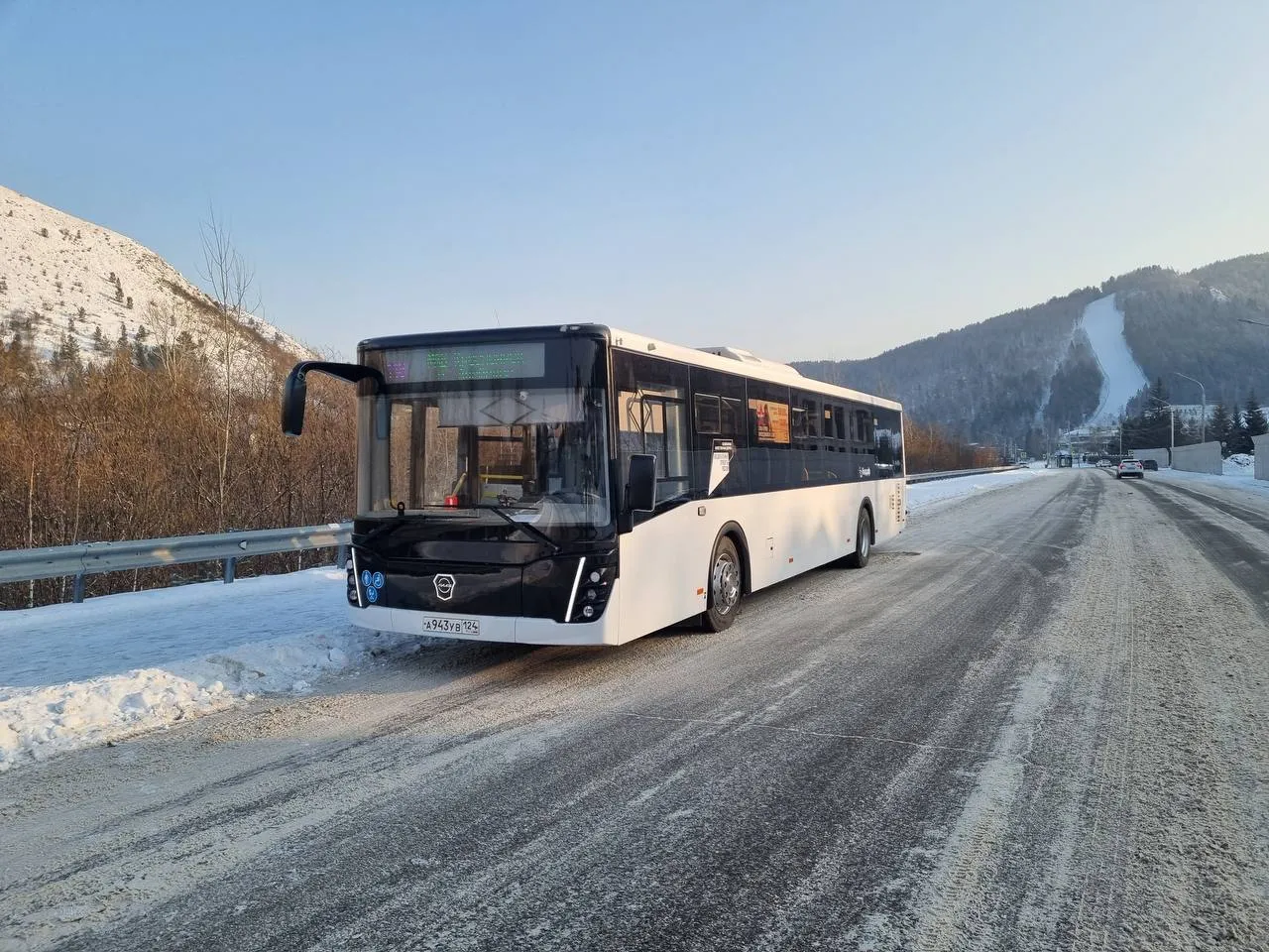 Для пригородных маршрутов Красноярска закуплены новые автобусы