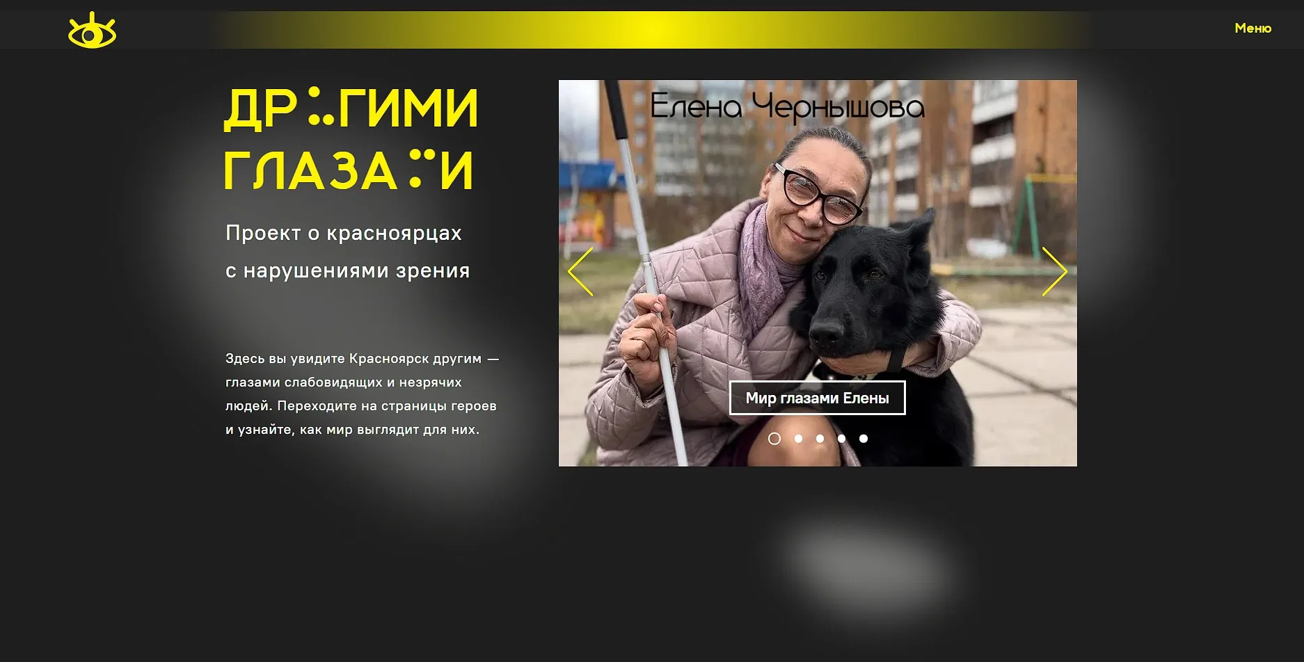 Студентка из СФУ создала проект о слабовидящих и незрячих красноярцах