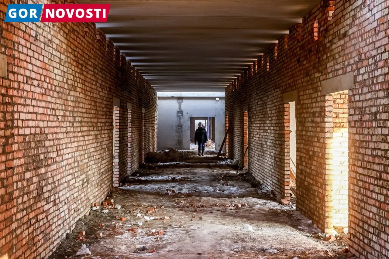 Строительство школы.
Дмитрий Шабалин