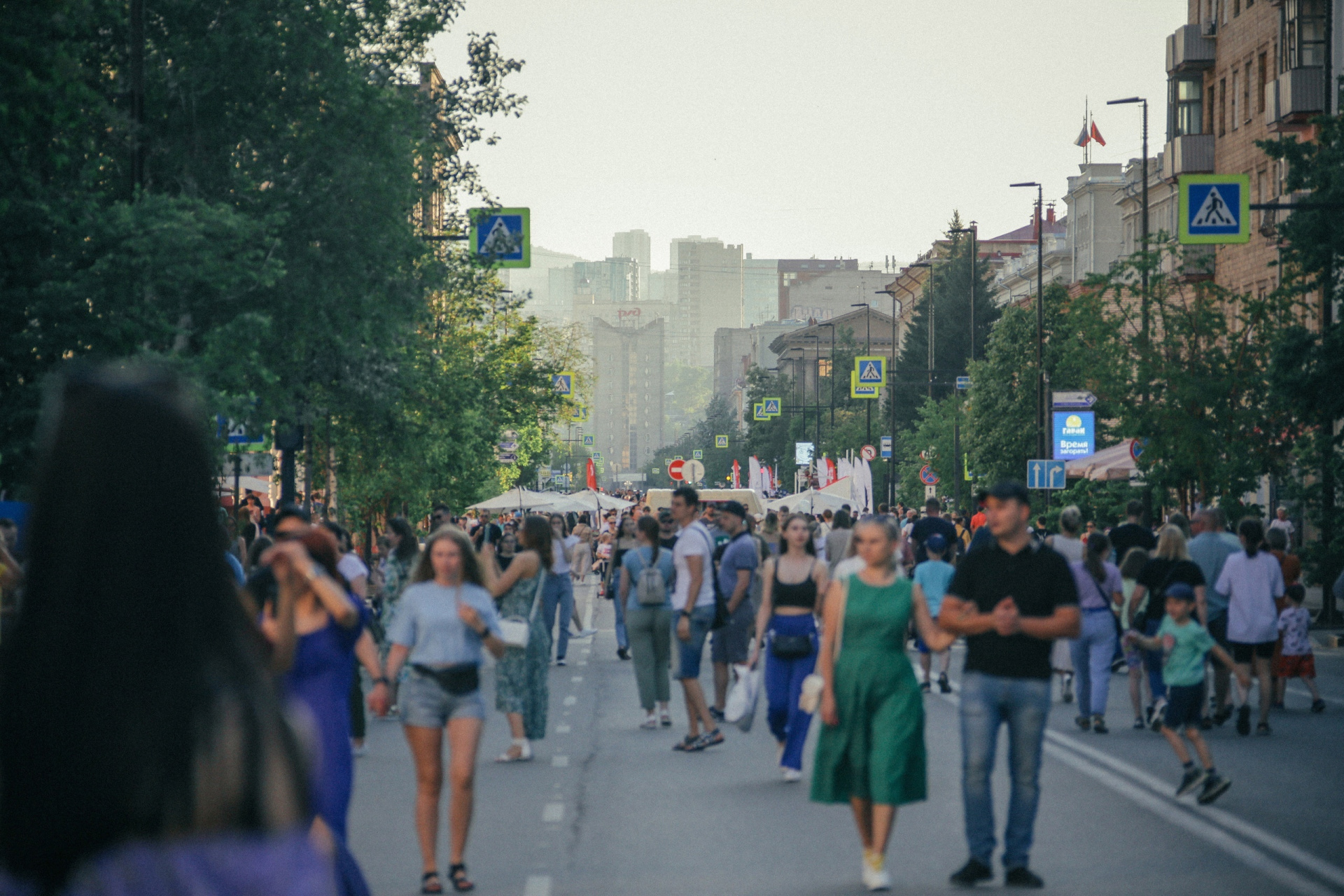 В Красноярске проект «В центре Мира» завершит сезон в День города