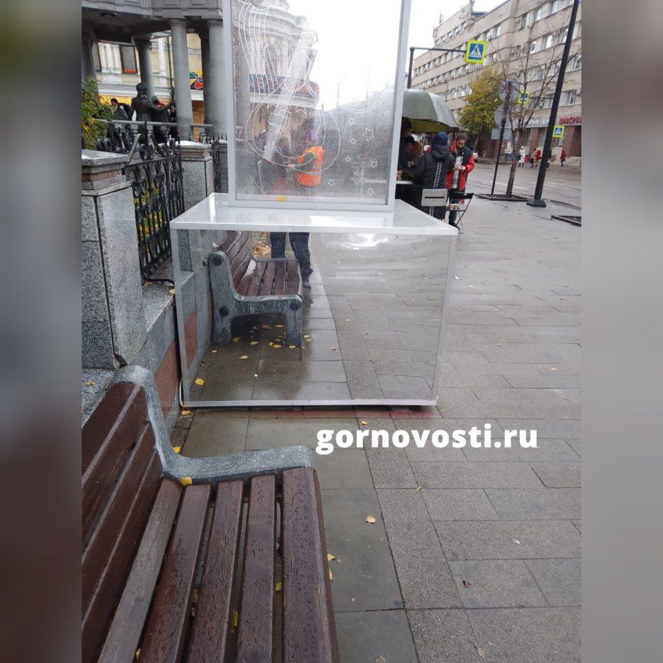 В Красноярске очистили испорченную вандалами «Домру»