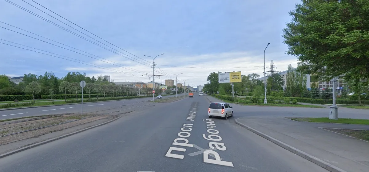 В Красноярске с 1 ноября навсегда запретят разворот на перекрестке у «Южного берега»