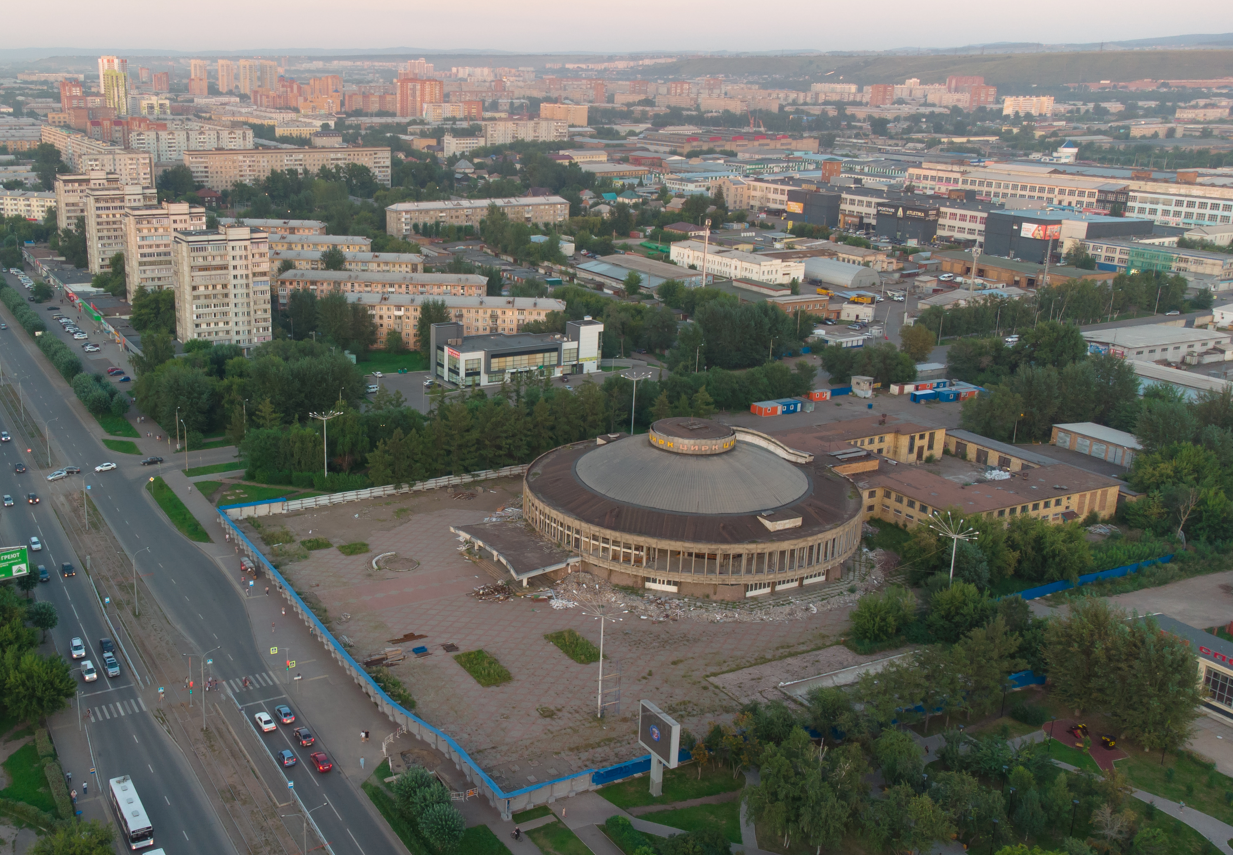 Глава Красноярска Сергей Ерёмин рассказал о ходе реконструкции цирка