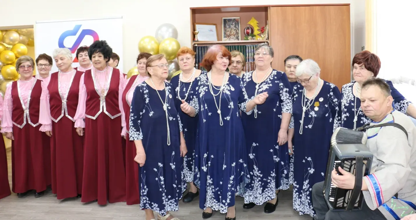 В селе Красноярского края открылся третий в регионе центр общения старшего поколения