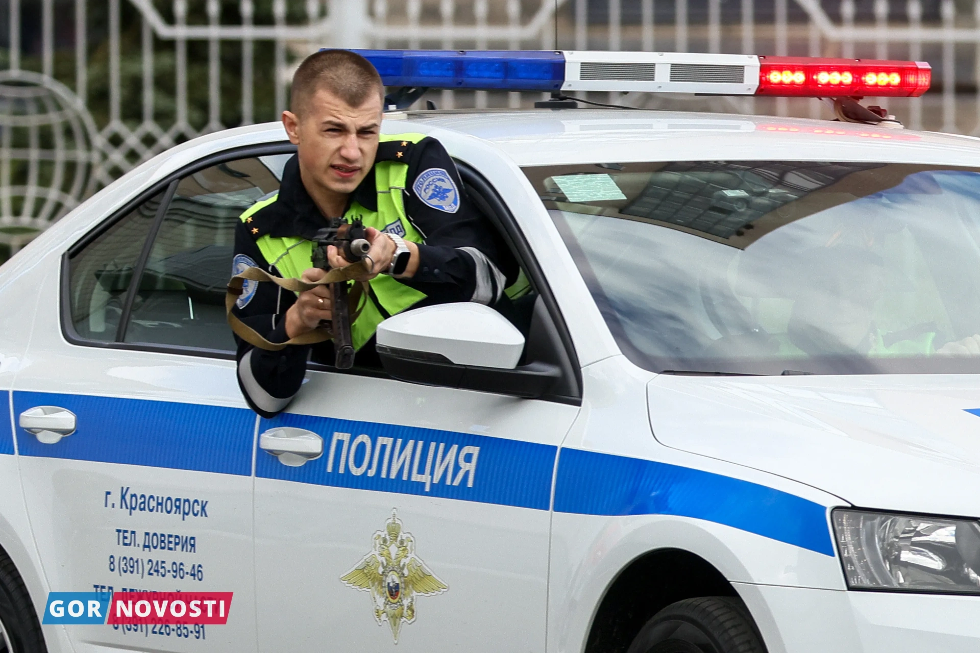 Красноярцам показали современные системы безопасности