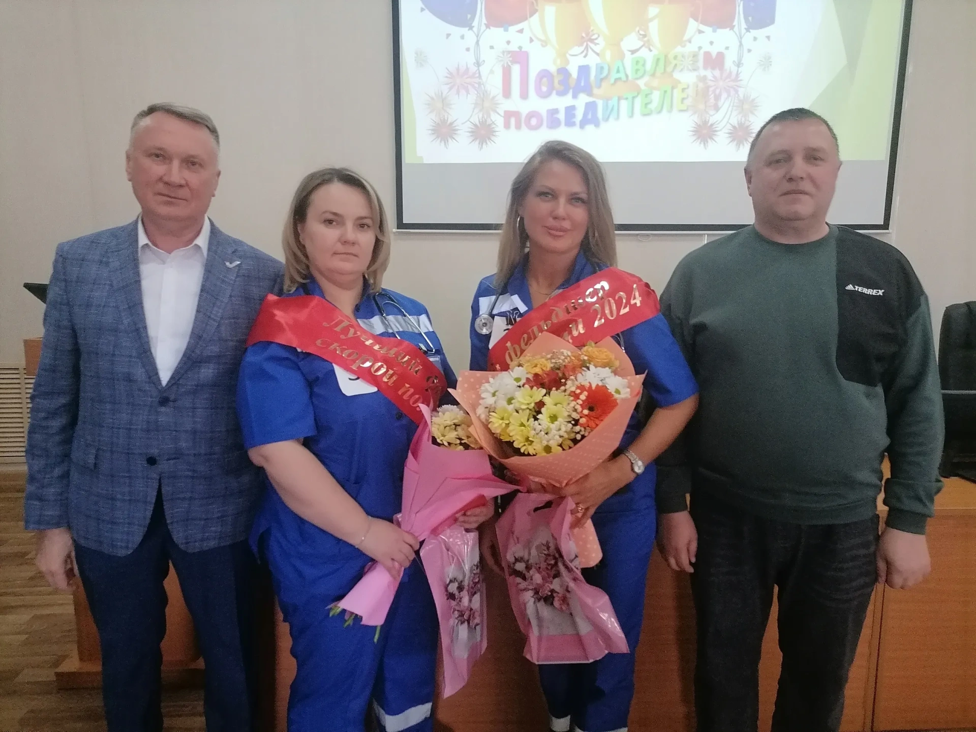 На красноярской станции скорой помощи выбрали лучшую фельдшерскую бригаду