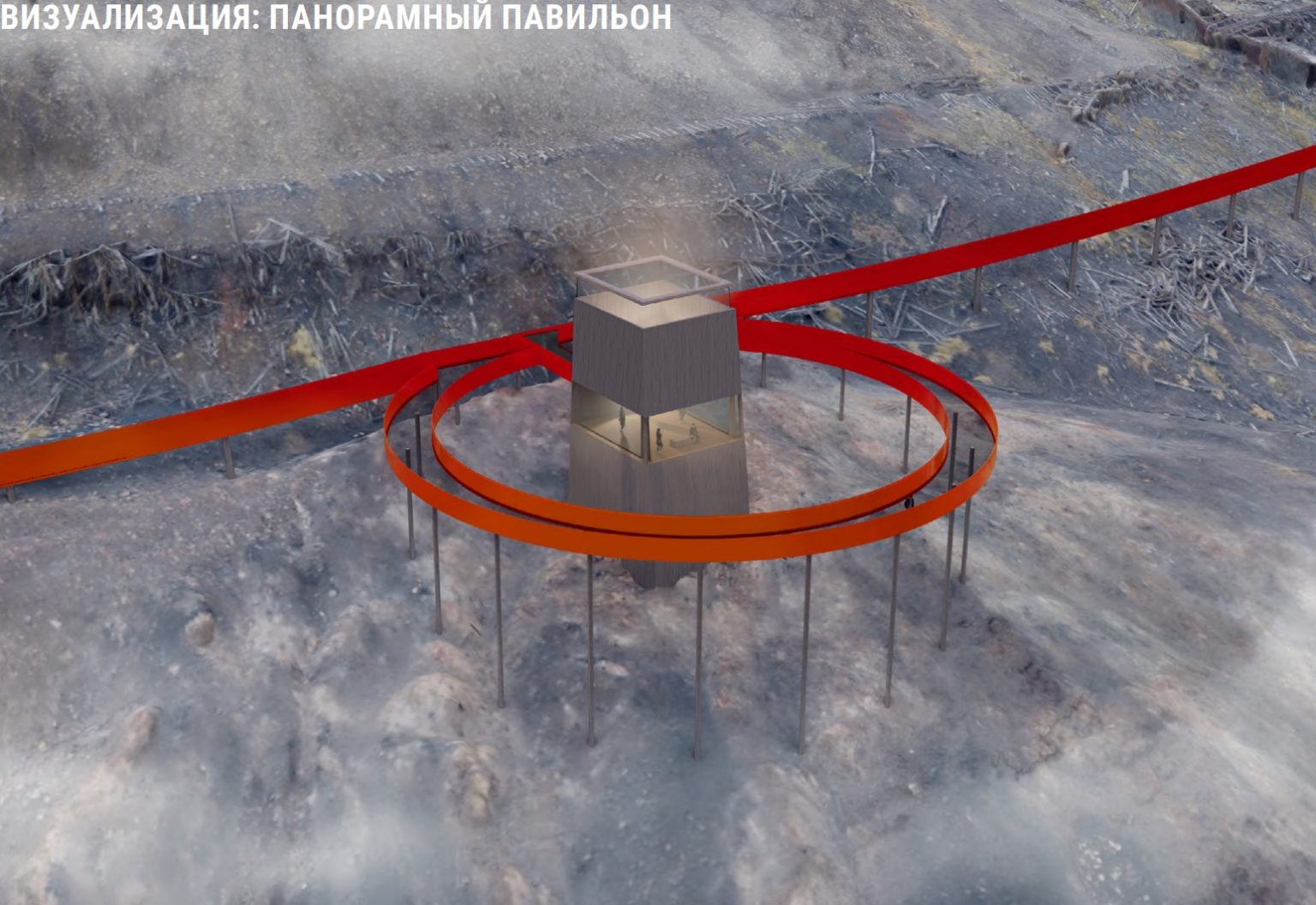 На севере Красноярского края хотят построить самую длинную лестницу в России