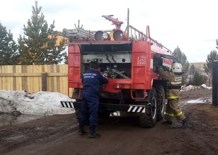 В Красноярском крае в пожаре из-за неосторожности при курении погиб мужчина