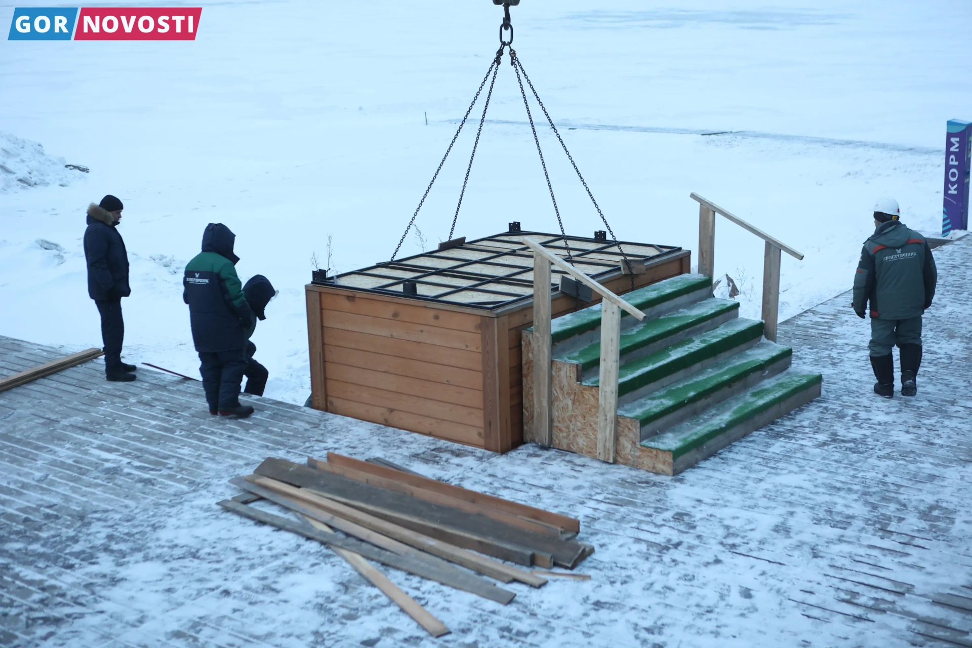 В Красноярске на Крещение будут работать три купели