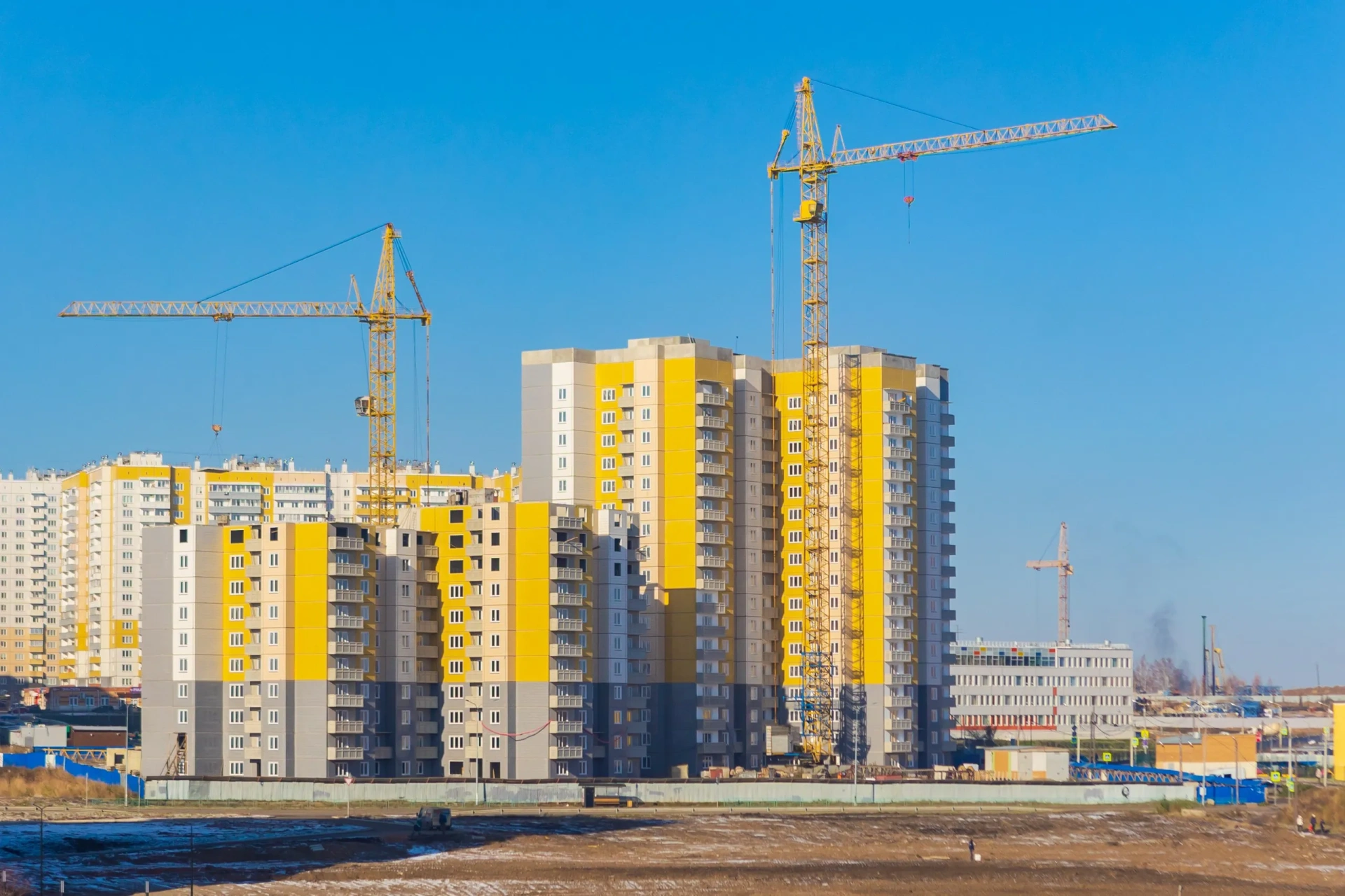 В Красноярском крае за этот год построили почти 1,2 млн кв. метров жилья
