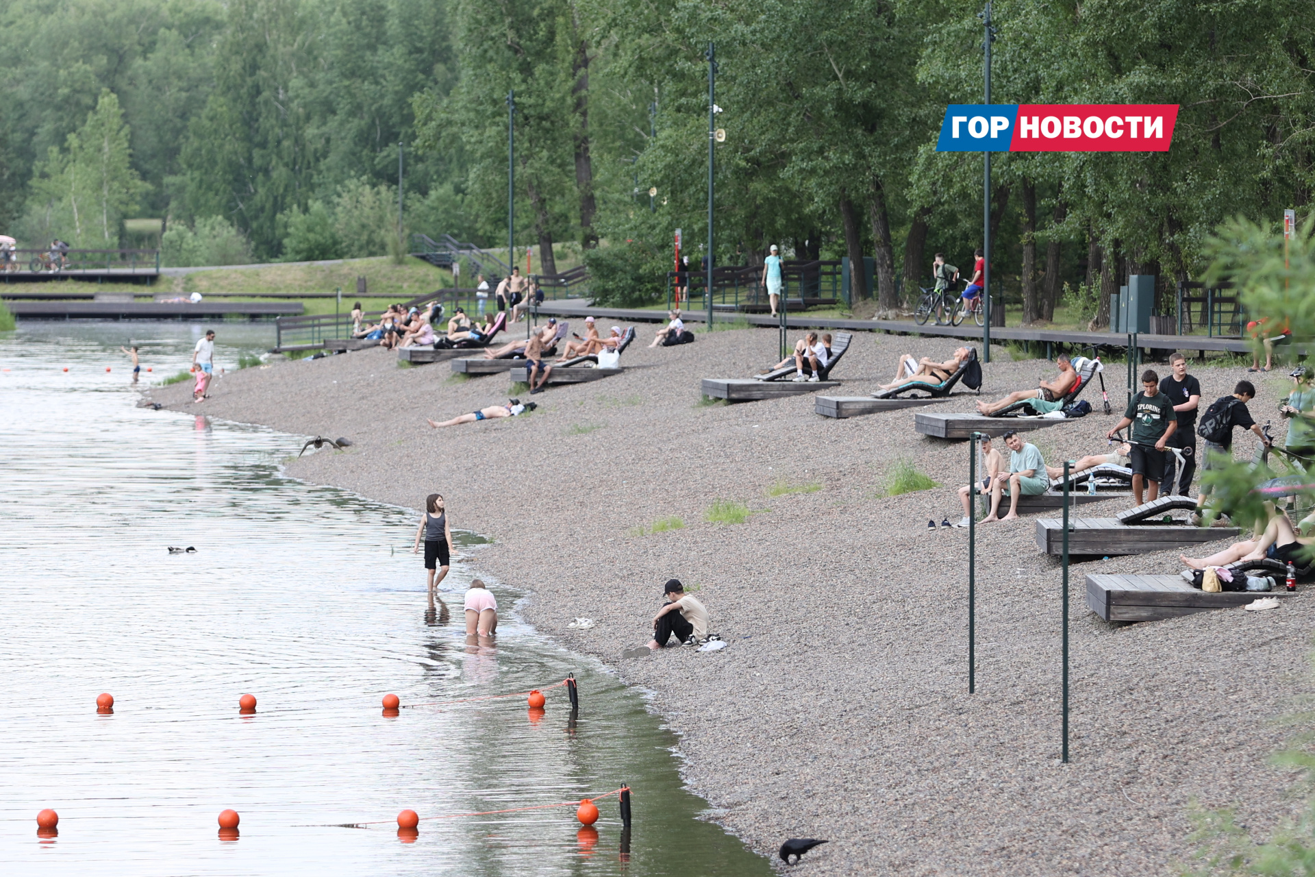 Следующая рабочая неделя в Красноярске будет жаркой