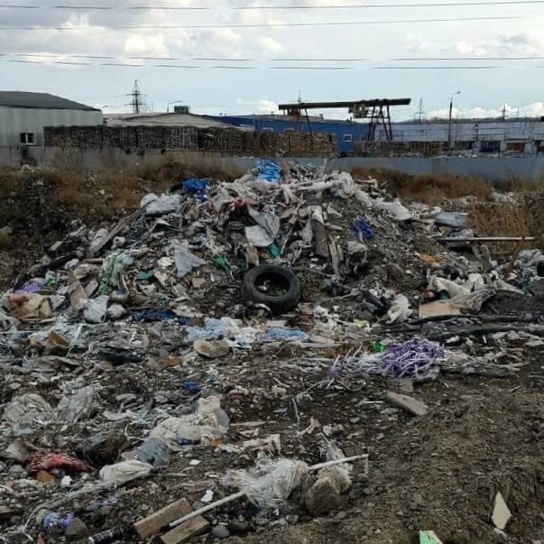 В мэрии Красноярска прокомментировали стихийную свалку около ЖК «Образцово»