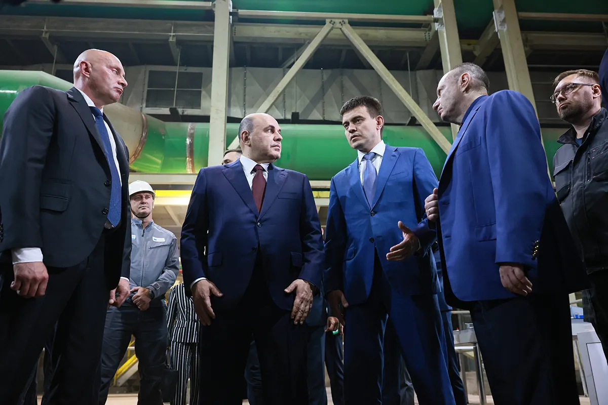 Красноярский край с рабочим визитом посетил премьер-министр Михаил Мишустин