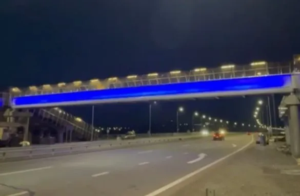 На трассе Красноярск — Элита готовят к открытию надземный пешеходный переход