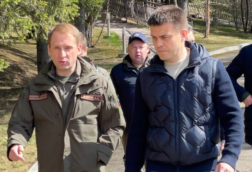 В Красноярский край прибыл министр природных ресурсов РФ Александр Козлов