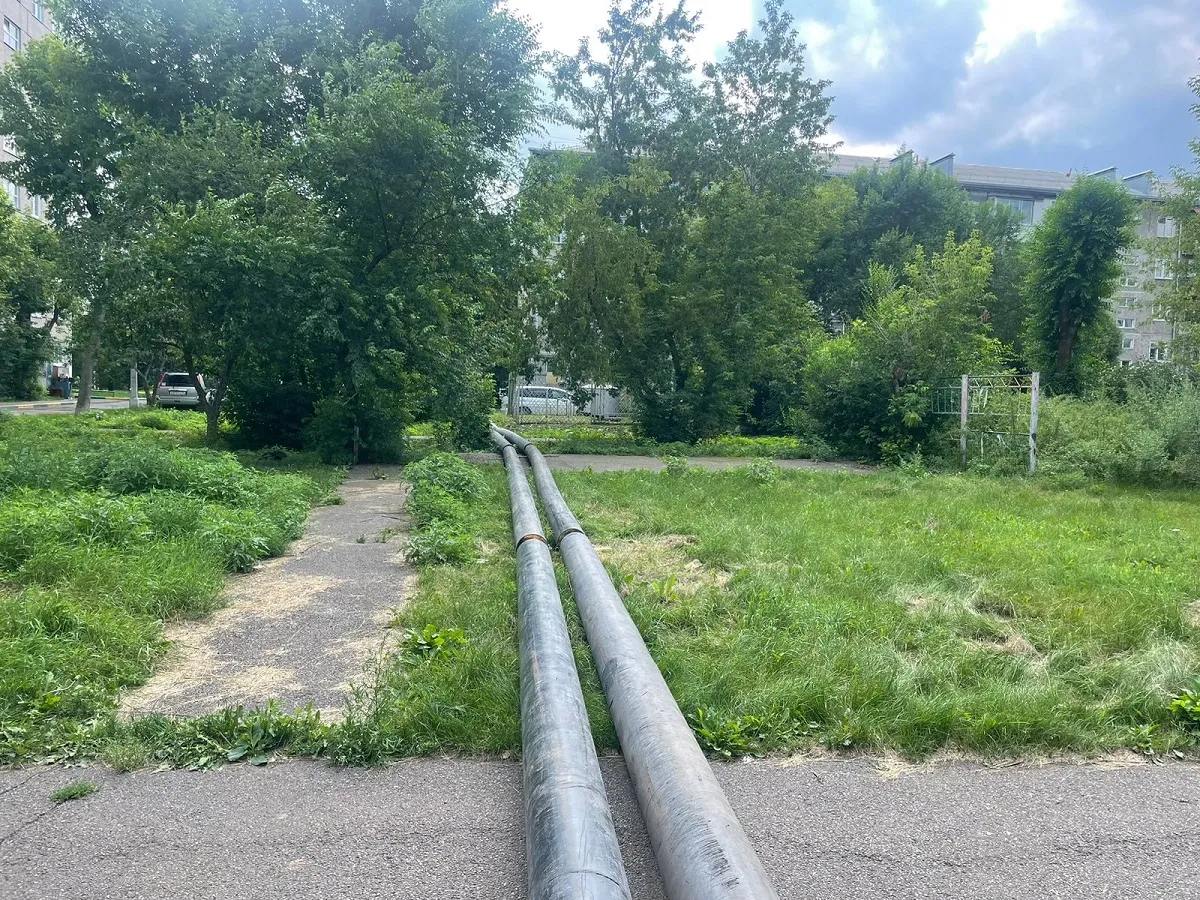 В Красноярске начался ремонт проходного коллектора Зелёной Рощи