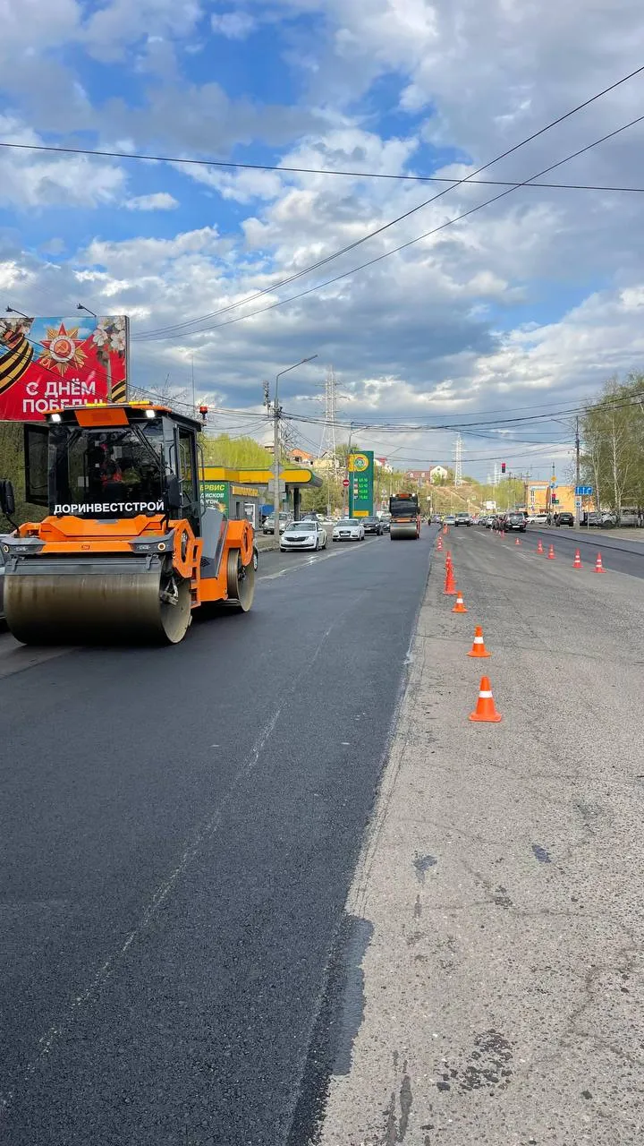 В Красноярске подрядчик может не получить деньги за ремонт Брянской из-за работ в дождь