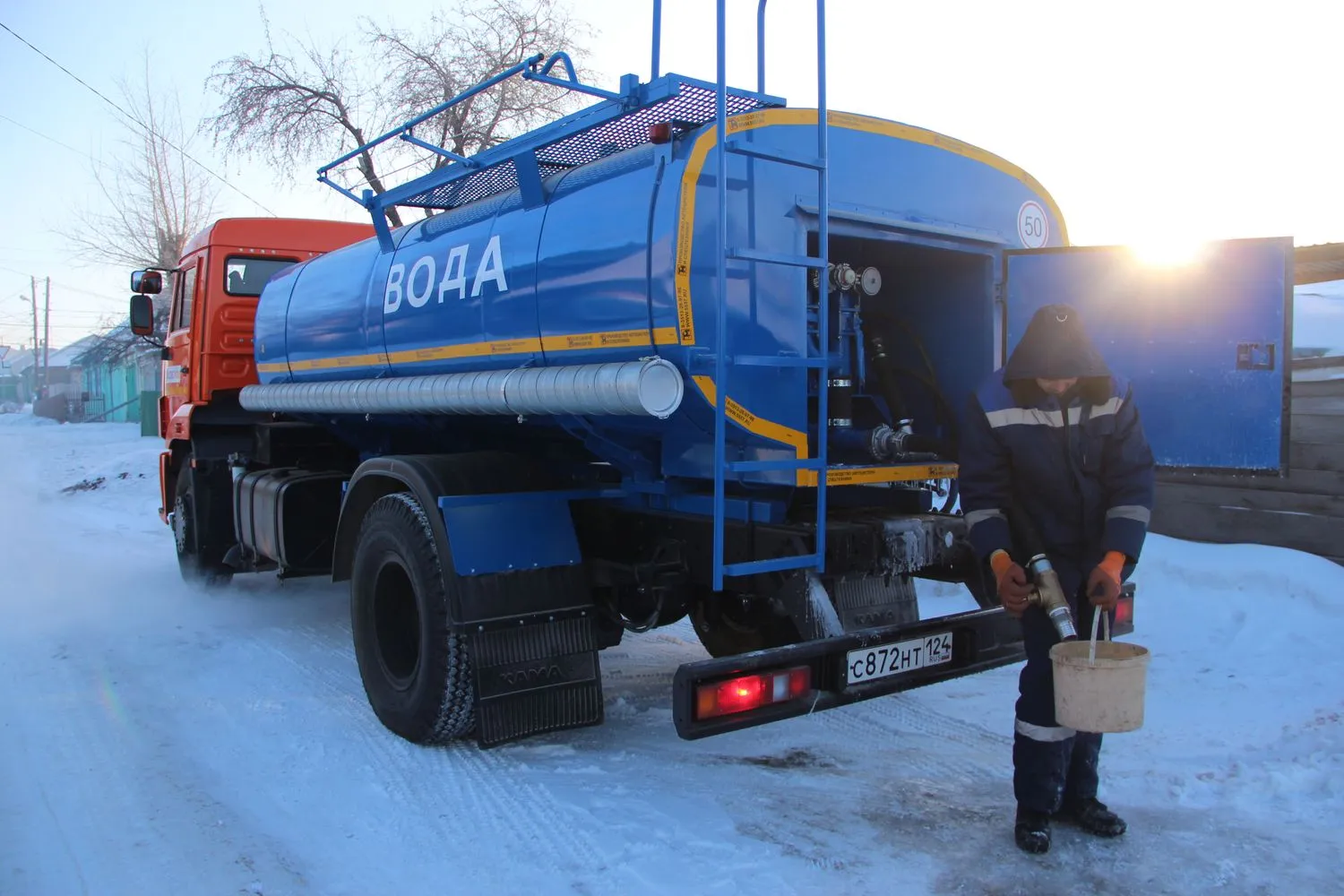 В Красноярске ищут подрядчика на подвоз питьевой воды за 2,5 млн рублей