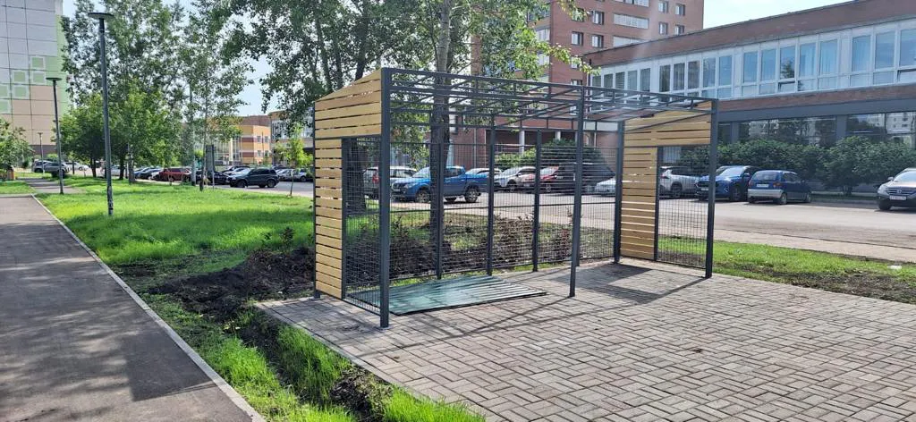 В Красноярске завершается благоустройство трех скверов