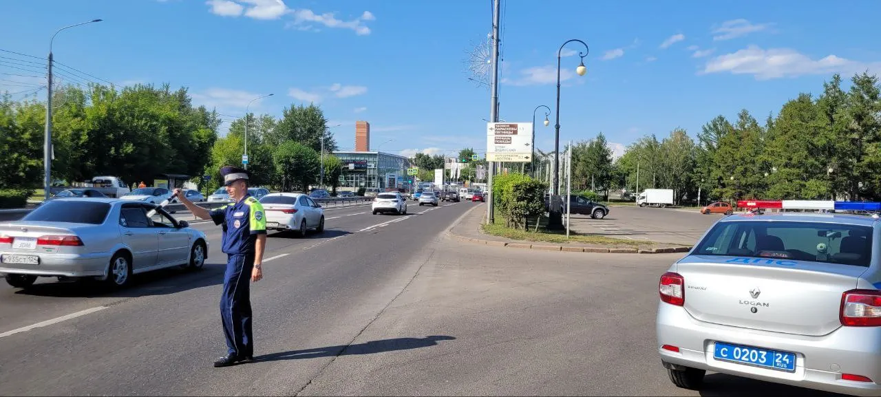 С начала года порядка 1000 красноярских водителей незаконно выехали на встречку