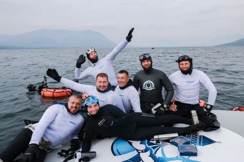 В Красноярском крае установили новый рекорд по фридайвингу