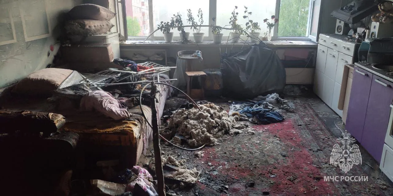 В Дивногорске мужчина не проснулся во время пожара и погиб