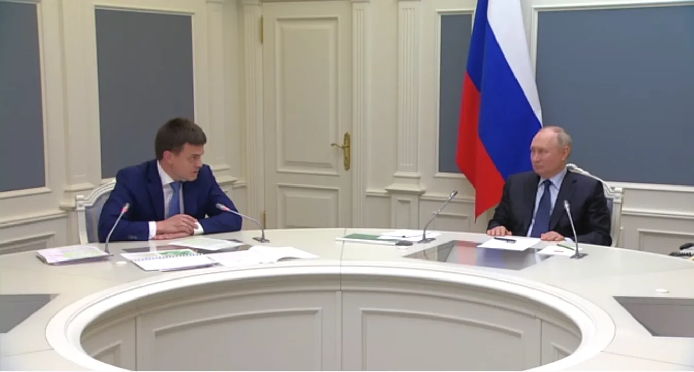 Михаил Котюков рассказал президенту Владимиру Путину о строительстве метро в Красноярске