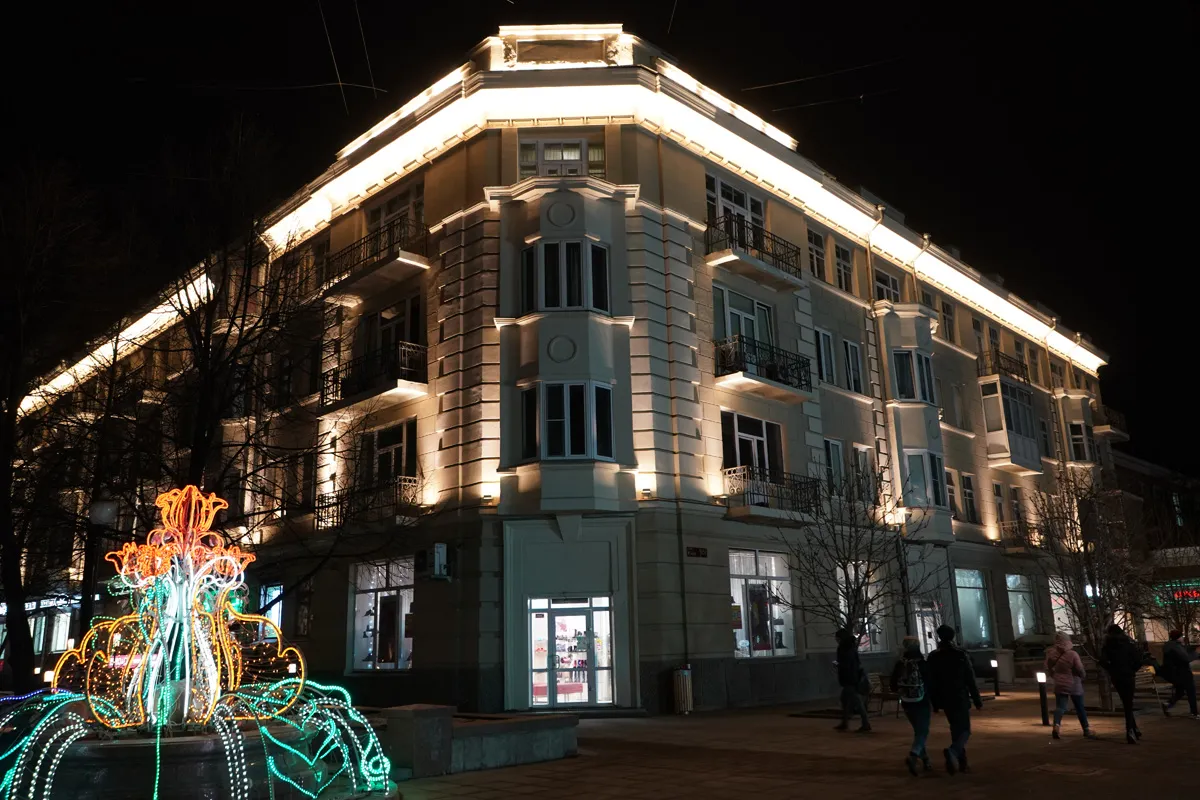 В Красноярске новогодняя иллюминация начнет работать 18 декабря