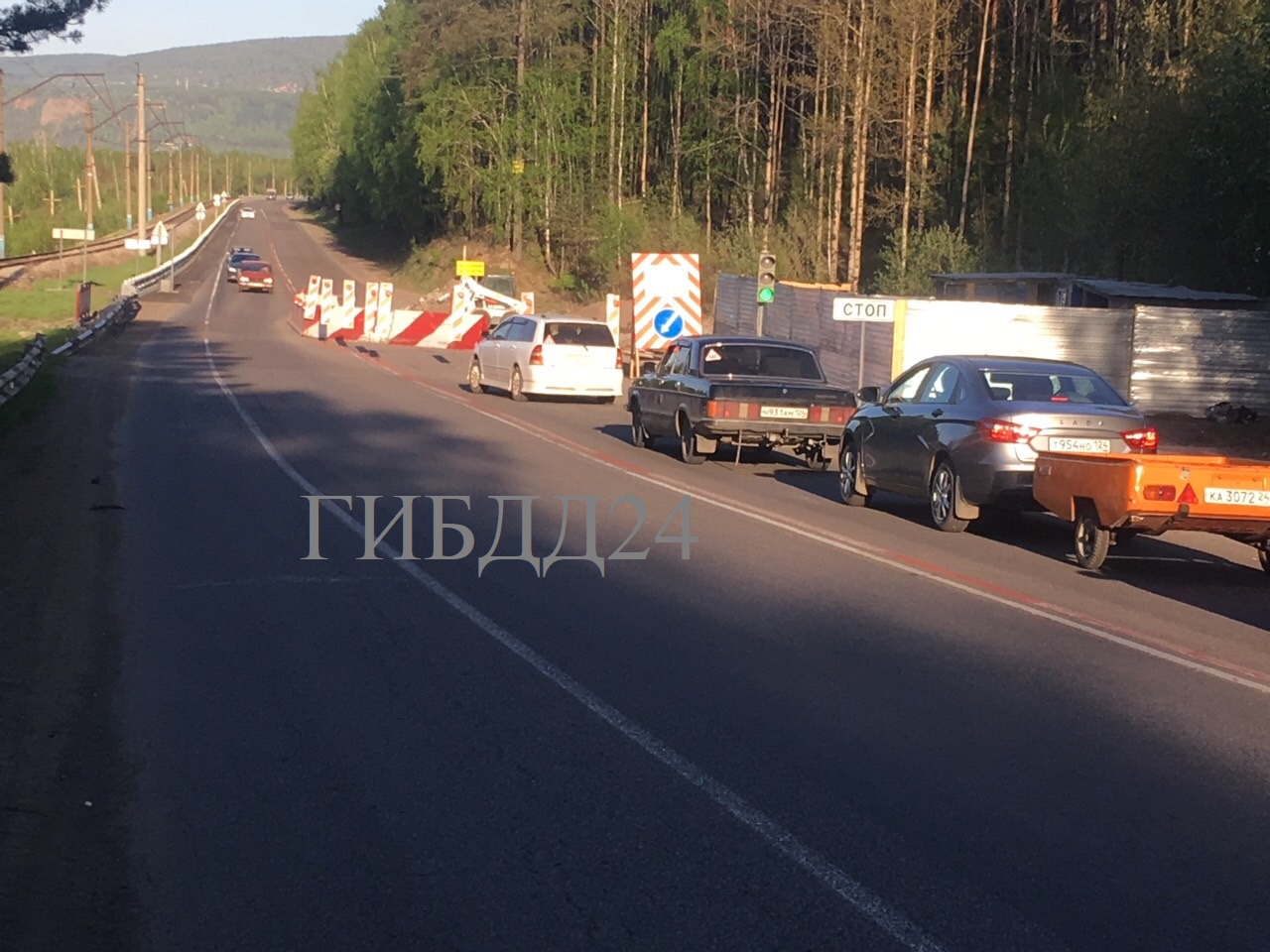 Любители природы создали серьезные пробки на въезде в Красноярск