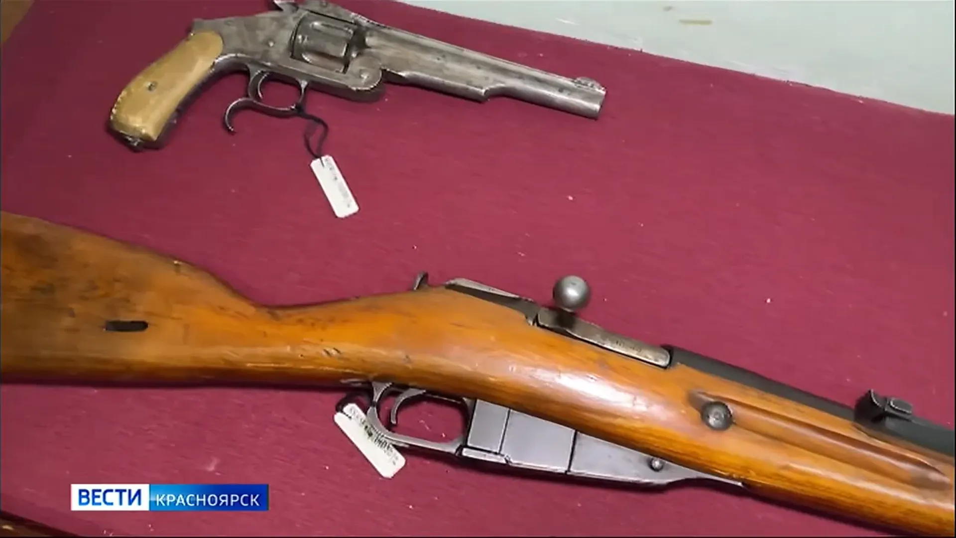 Красноярский краеведческий музей пополнился раритетным оружием