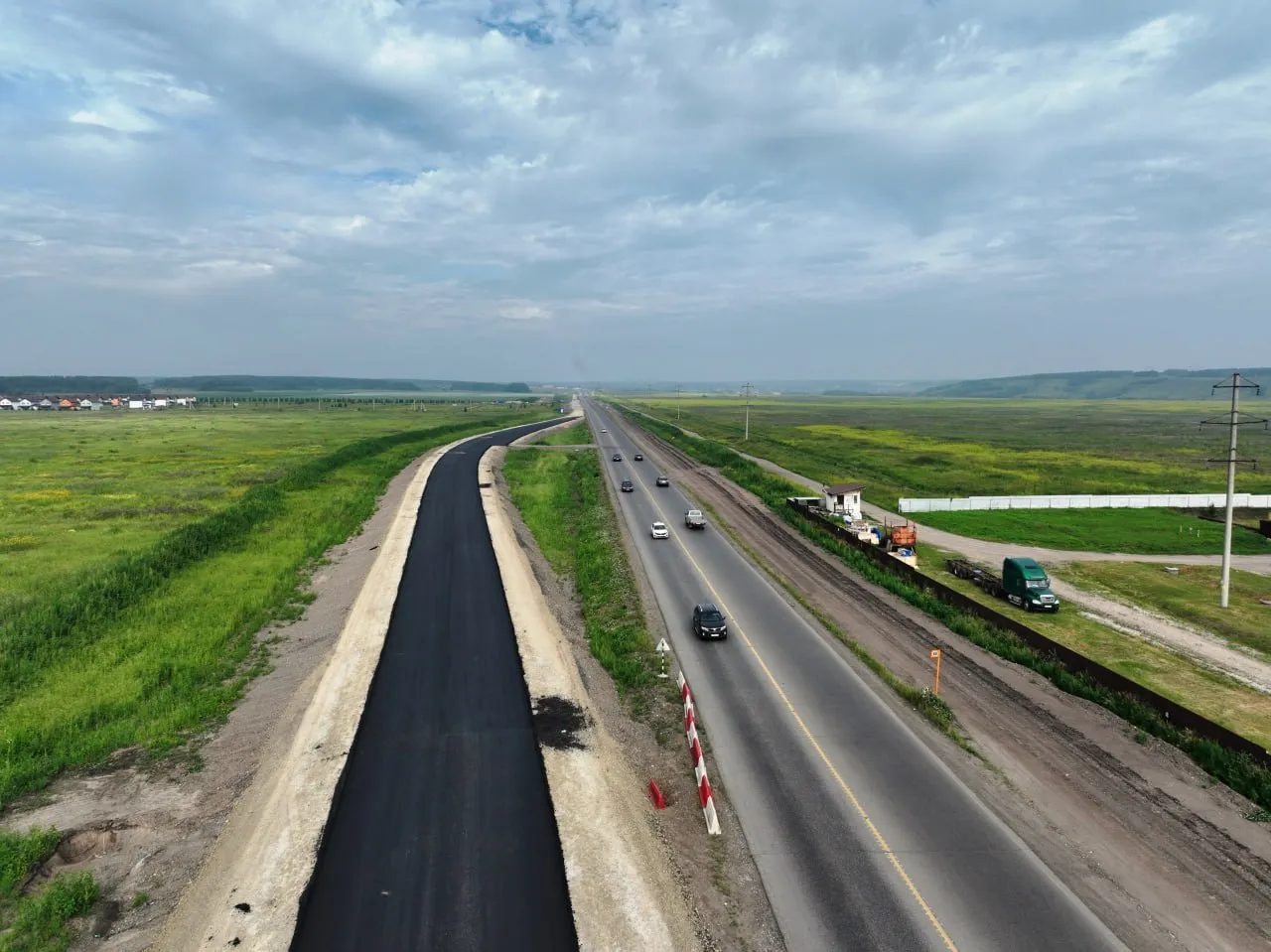 На дороге Красноярск – Элита 20 сентября изменится схема движения