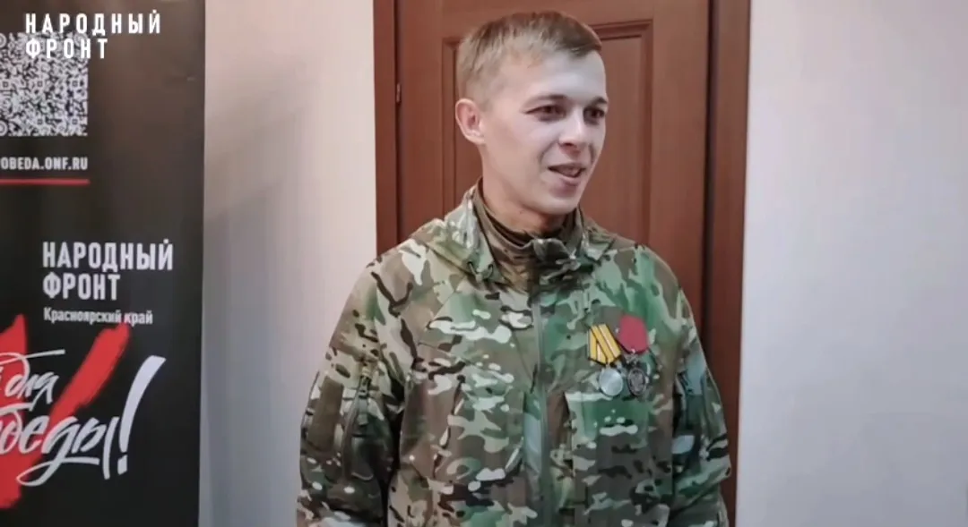 Красноярский артист балета из зоны СВО награждён медалью «За боевые отличия»