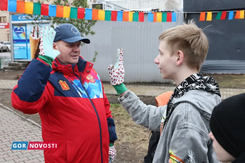 Субботник с мэром
Дмитрий Шабалин