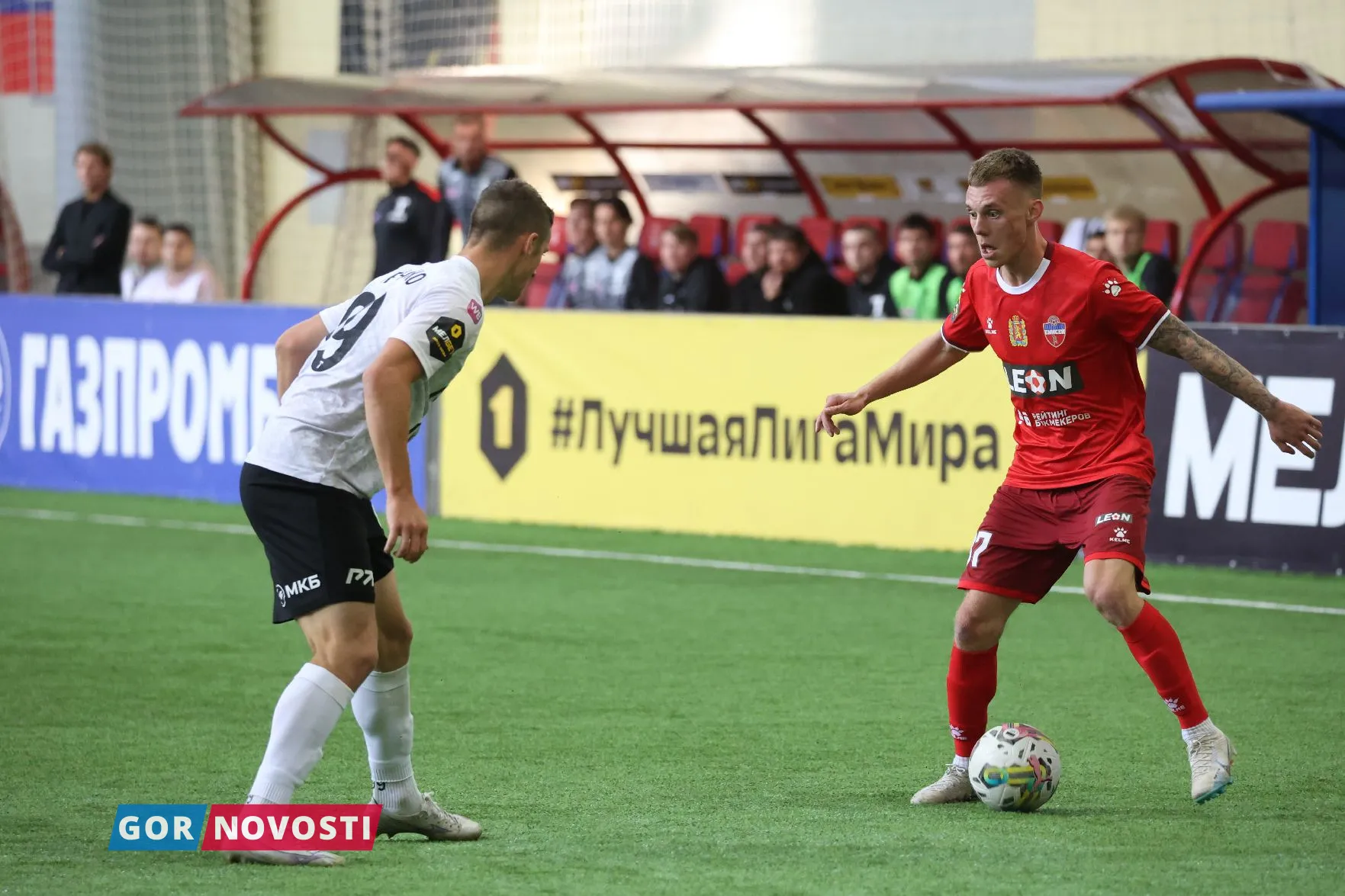 «Енисей» — «Торпедо».
Михаил Шуклин