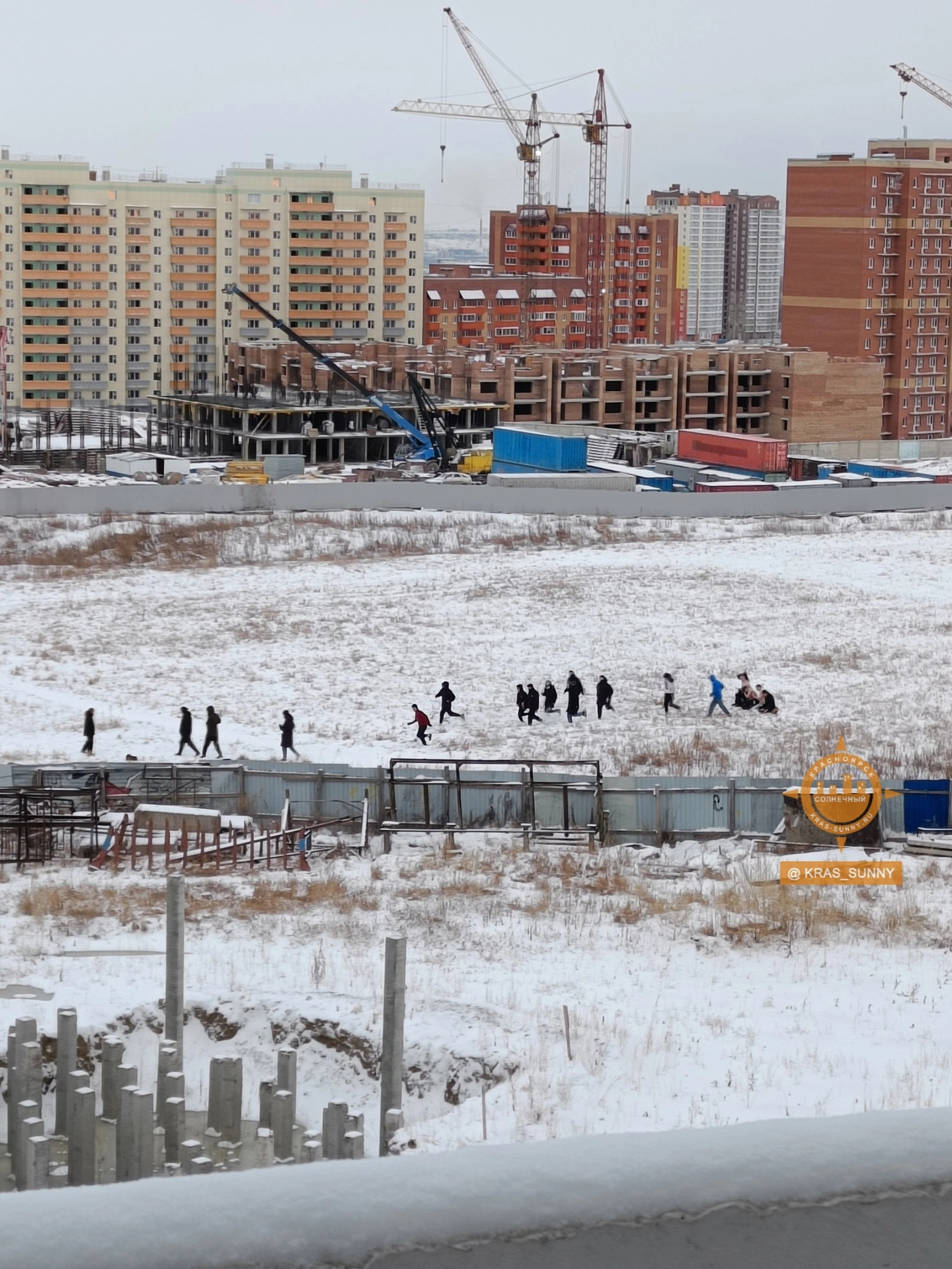 В Красноярске толпа подростков подралась в Солнечном из-за девушки