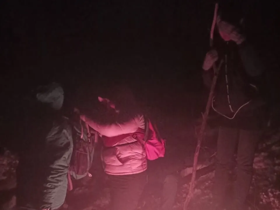 Под Красноярском спасли заблудившихся в лесу мать и двух дочерей