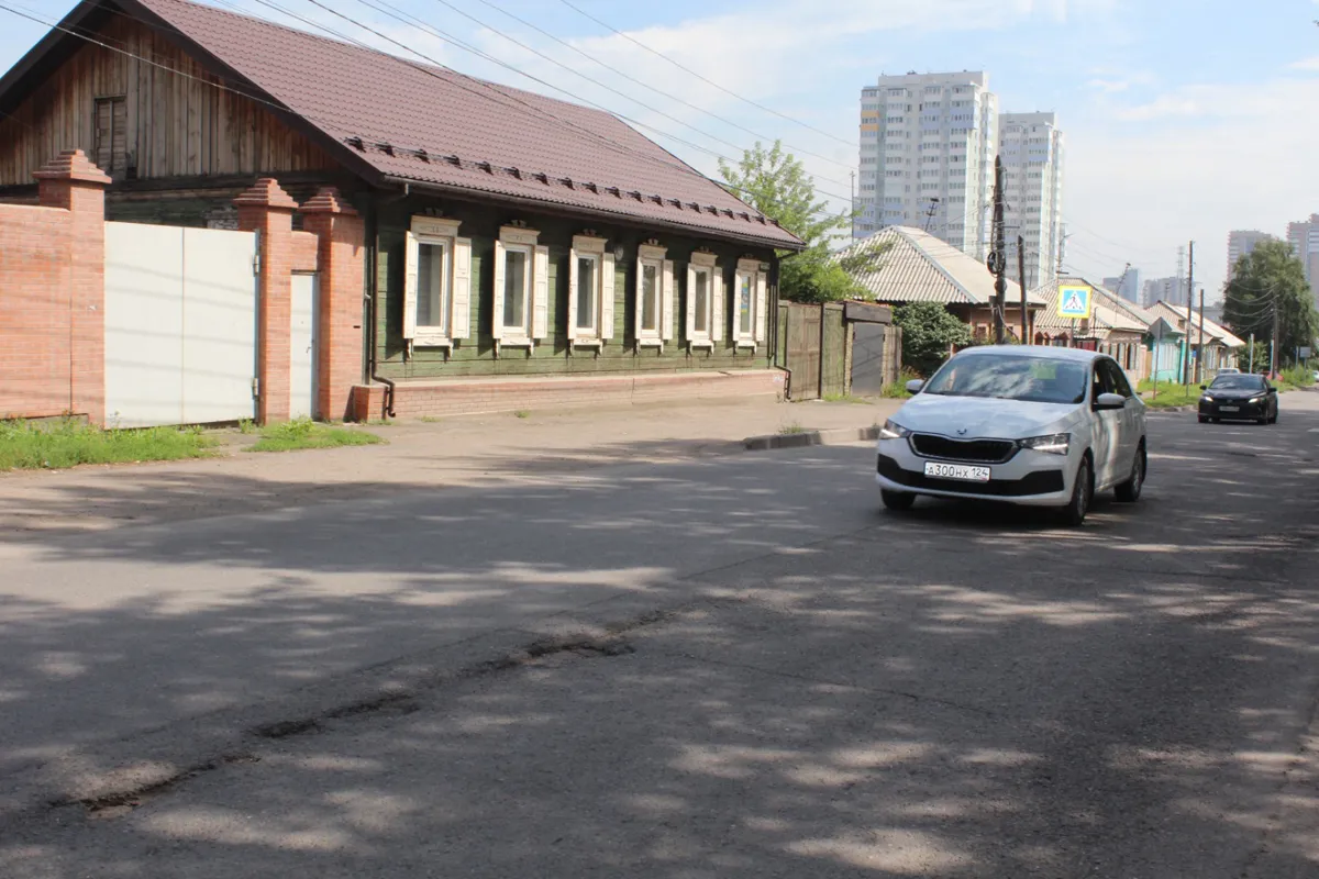 В Красноярске начался ремонт на улицах Джамбульской, Березина и Чернышевского