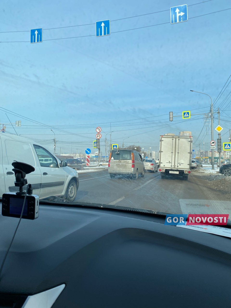 В Красноярске на улице Шахтеров не работают светофоры