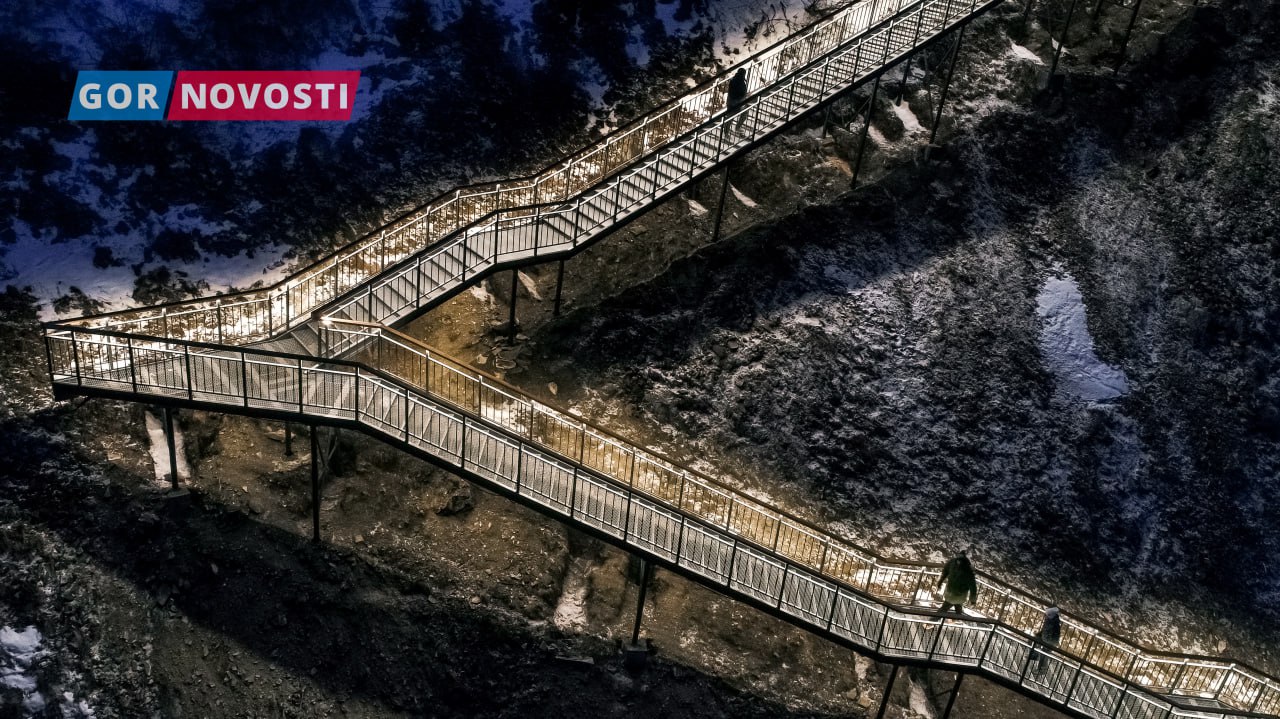 В Красноярске с 10 по 24 мая из-за ремонта закроют лестницу в Удачном