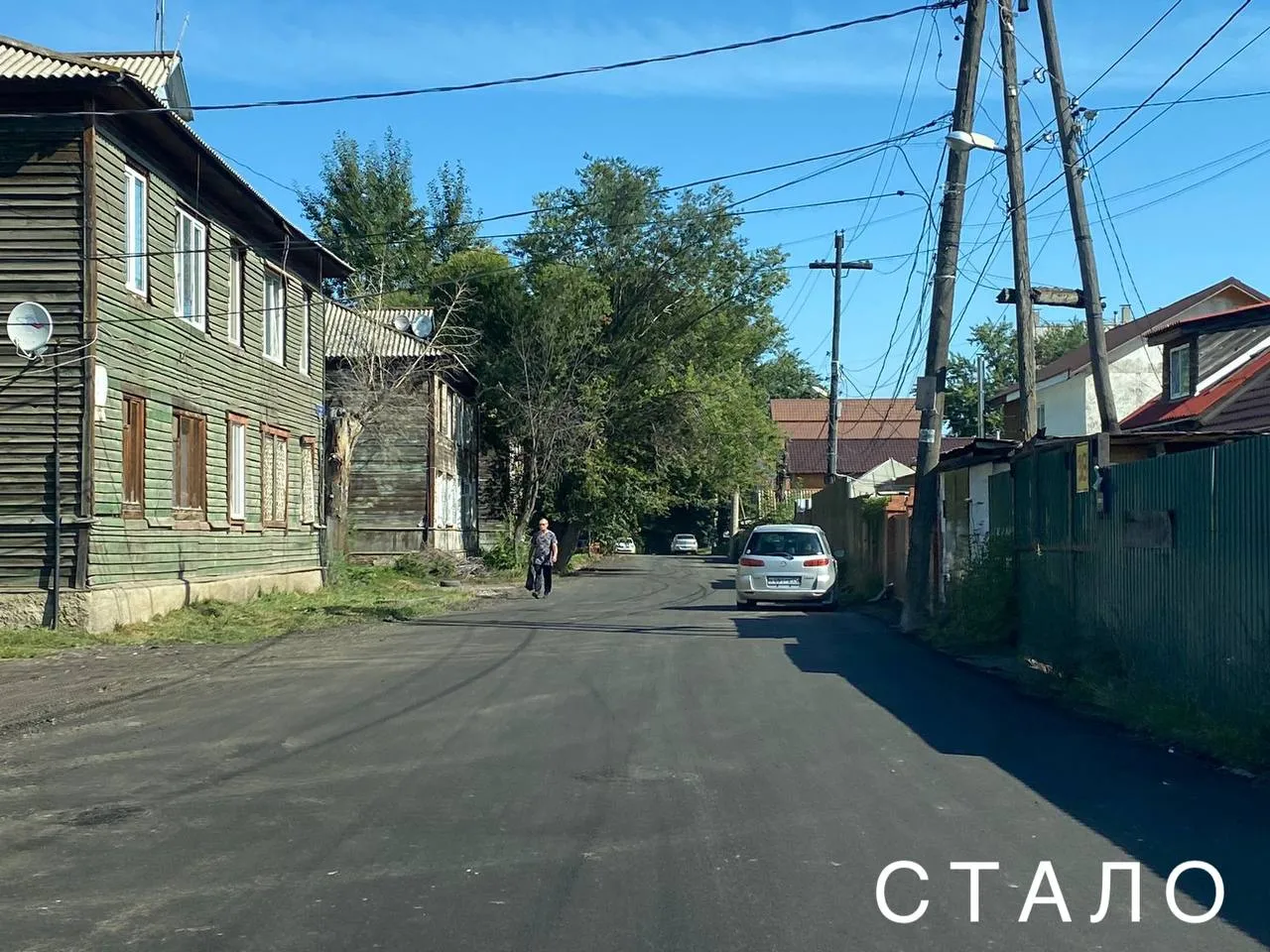 В Красноярске отремонтировали улицу Пирогова