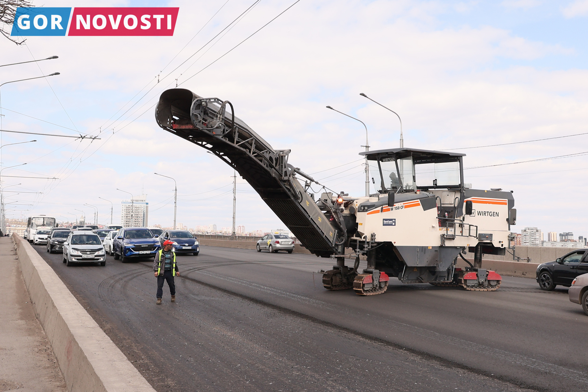 В Красноярске на Коммунальном мосту 5 июня начнут ремонтировать деформационные швы