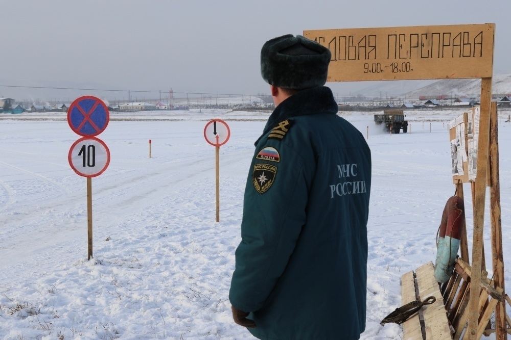 На Красноярском водохранилище с 17 по 18 февраля перекроют ледовую переправу