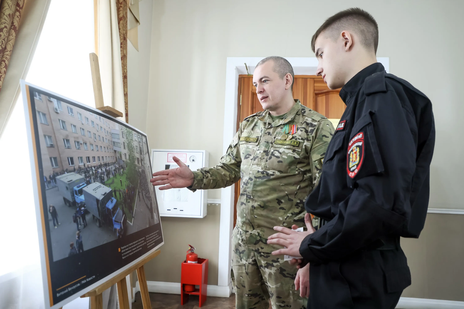 В Красноярске открылась выставка «Русская весна. Луганск. 2014: Даты, люди, события»