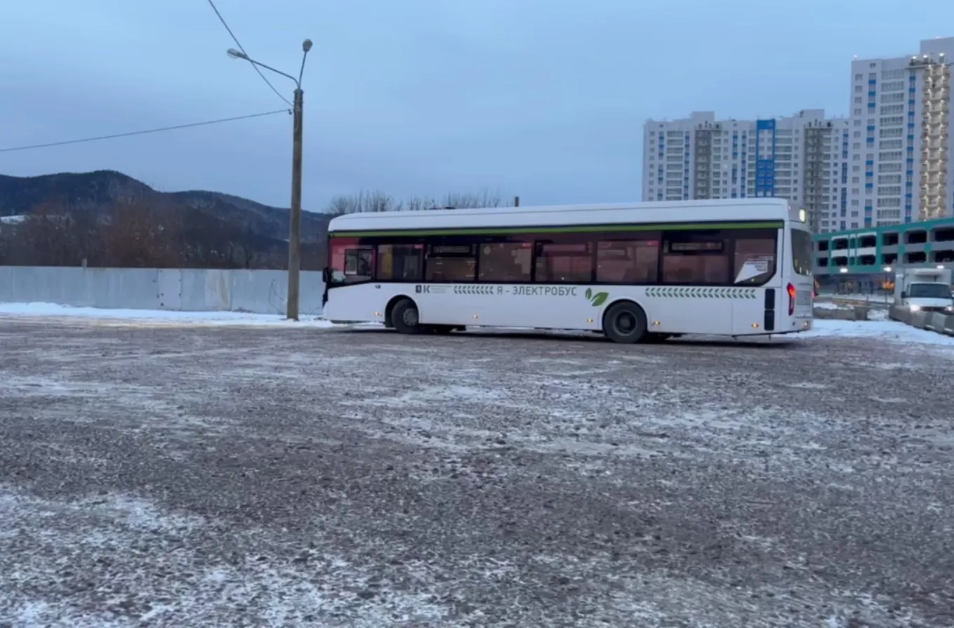 В красноярских «Тихих зорях» организовали площадку для разворота автобусов