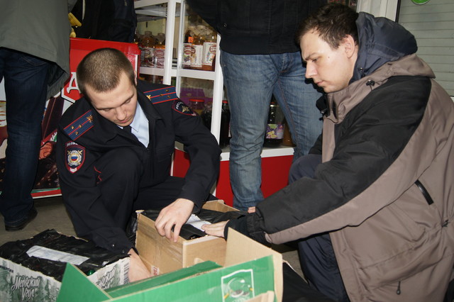 В Красноярском крае изъято 2,1 тысячи литров контрафактного алкоголя